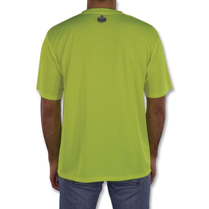 GloWear 8092 Non-Certified Essential Hi-Vis T-Shirt, X-Large, Lime