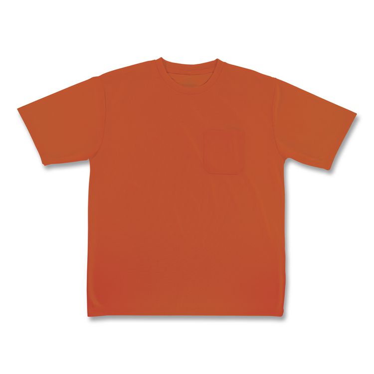 GloWear 8092 Non-Certified Essential Hi-Vis T-Shirt, X-Small, Orange