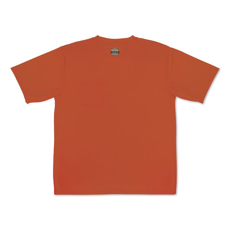 GloWear 8092 Non-Certified Essential Hi-Vis T-Shirt, Large, Orange