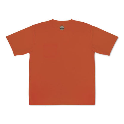 GloWear 8092 Non-Certified Essential Hi-Vis T-Shirt, Large, Orange