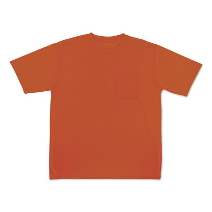 GloWear 8092 Non-Certified Essential Hi-Vis T-Shirt, Large, Orange