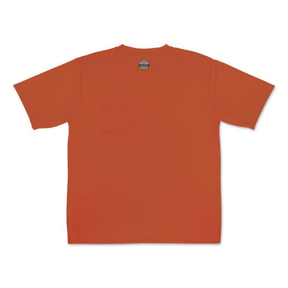 GloWear 8092 Non-Certified Essential Hi-Vis T-Shirt, 5X-Large, Orange