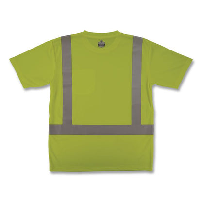GloWear 8282 Class 2 Essential Hi-Vis T-Shirt, 4X-Large, Lime