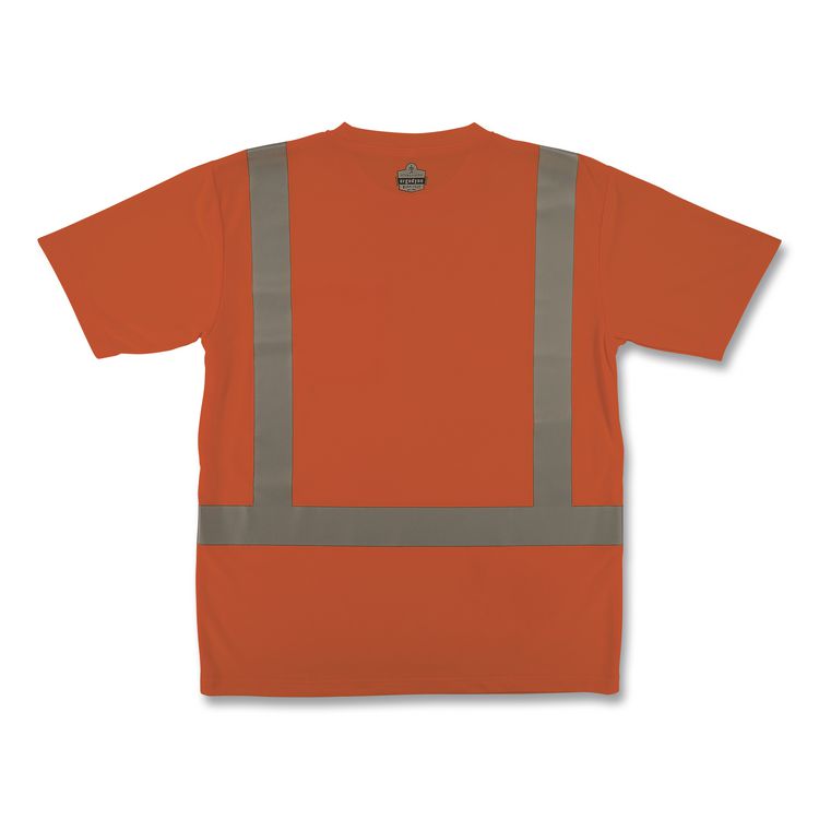 GloWear 8282 Class 2 Essential Hi-Vis T-Shirt, Medium, Orange