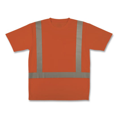 GloWear 8282 Class 2 Essential Hi-Vis T-Shirt, Large, Orange