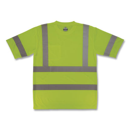 GloWear 8367 Class 3 Essential Hi-Vis T-Shirt, 3X-Large, Lime