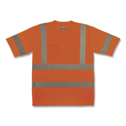 GloWear 8367 Class 3 Essential Hi-Vis T-Shirt, Large, Orange