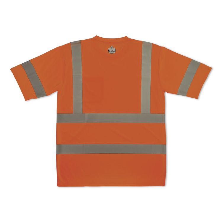 GloWear 8367 Class 3 Essential Hi-Vis T-Shirt, 2X-Large, Orange