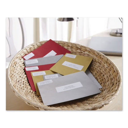 LabelWriter Address Labels, 1.12 x 3.5, White, 260 Labels/Roll, 2 Rolls/Pack