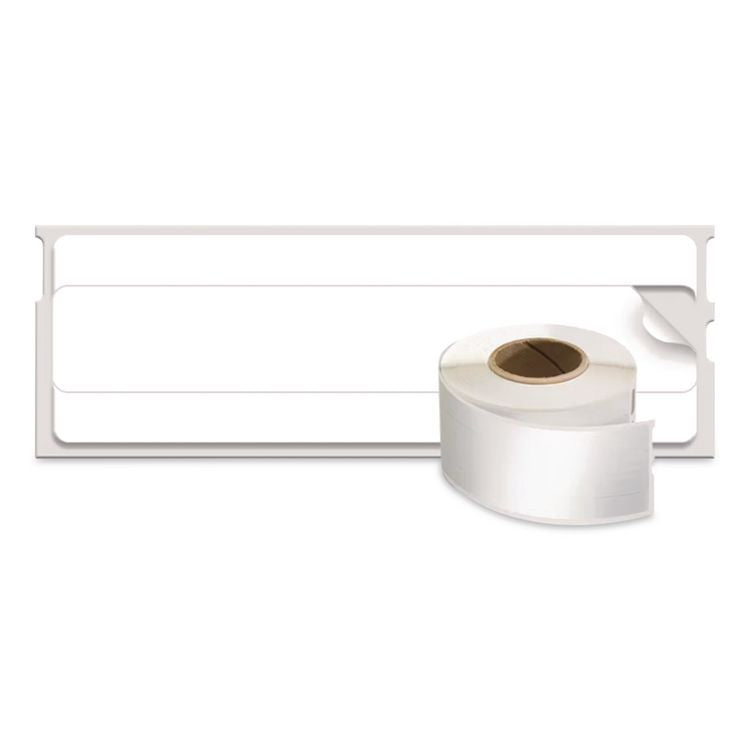 LabelWriter 1-UP File Folder Labels, 0.56" x 3.43", White, 130 Labels Roll, 2 Rolls/Pack