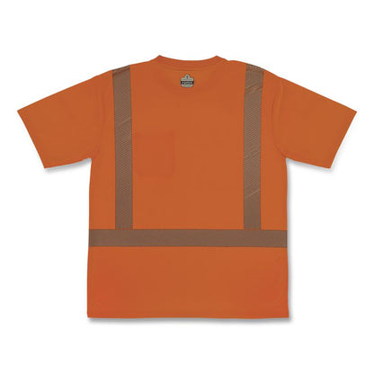 GloWear 8292 Class 2 Performance Hi-Vis T-Shirt, Large, Orange