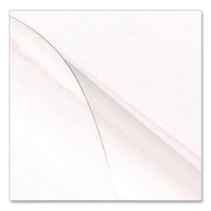 Design View Poly Presentation Covers for Binding Systems, Plastic, Square Corners, 11 x 8.5, Frost, 25/Pack