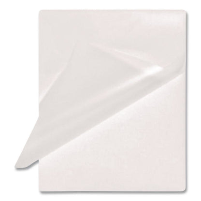 SelfSeal Self-Adhesive Laminating Pouches and Single-Sided Sheets, 8 mil, 2.88" x 4.63", Gloss Clear, 5/Pack