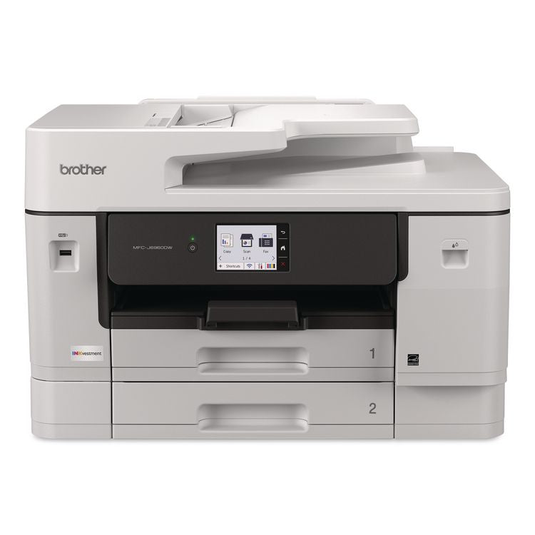 MFC-J6960DW INKvestment Color AIO Printer, Copy/Fax/Print/Scan