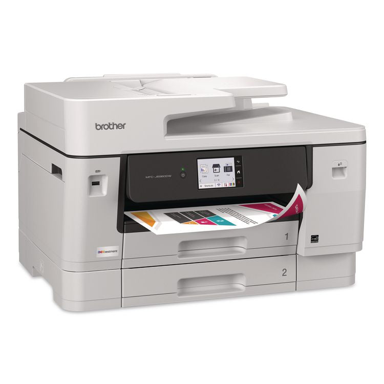 MFC-J6960DW INKvestment Color AIO Printer, Copy/Fax/Print/Scan