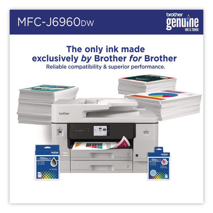 MFC-J6960DW INKvestment Color AIO Printer, Copy/Fax/Print/Scan