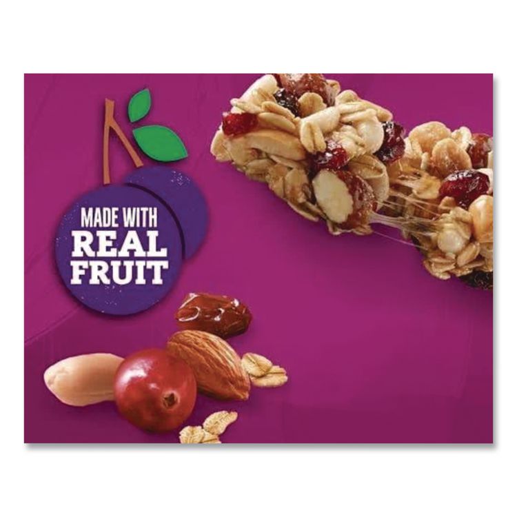 Granola Bars, Chewy Trail Mix Cereal, 1.2 oz Bar, 16/Box