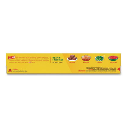 Cling'N Seal Plastic Food Wrap, 200 sq ft, 12 Rolls/Carton