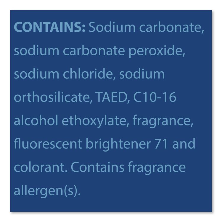 for Colors Stain Remover and Color Brightener Powder, Original Scent, 49.2 oz Box, 4/Carton
