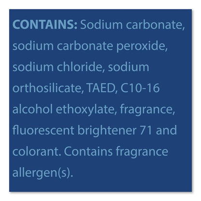 for Colors Stain Remover and Color Brightener Powder, Original Scent, 49.2 oz Box, 4/Carton