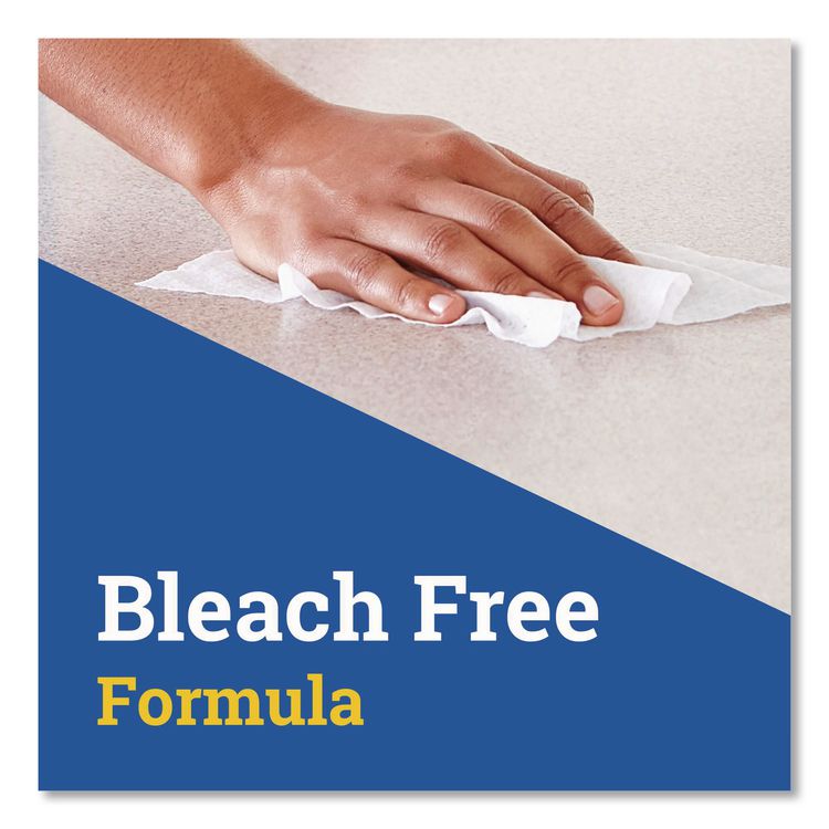 CloroxPro Disinfecting Wipes, 1-Ply, Fresh Scent, 7 x 8, White, 75/Canister, 6 Canisters/Carton