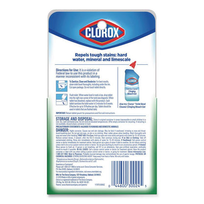 Ultra Clean Toilet Tablets Bleach, 3.5 oz Tablet, 2/Pack, 6 Packs/Carton