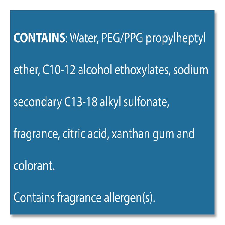 CloroxPro Multi-Surface Cleaner Concentrated, Sparkling Wave Scent, 80 oz Bottle, 3/Carton