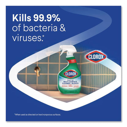 Clean-Up Multi-Surface Cleaner with Bleach, Original Scent, 32 oz Spray Bottle, 9/Carton