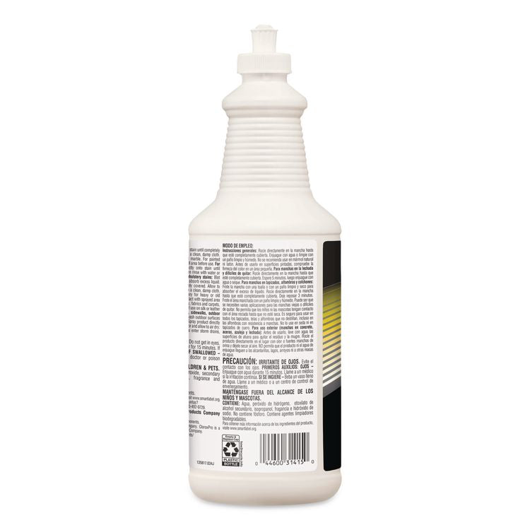 CloroxPro Urine Remover for Stains and Odors, Clean Floral Scent, 32 oz Pull-Top Bottle, 6/Carton