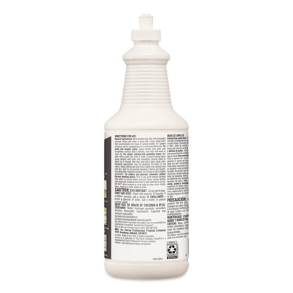 CloroxPro Urine Remover for Stains and Odors, Clean Floral Scent, 32 oz Pull-Top Bottle, 6/Carton