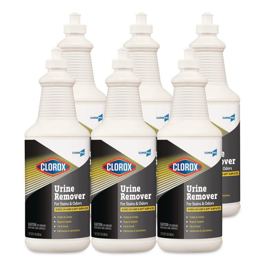 CloroxPro Urine Remover for Stains and Odors, Clean Floral Scent, 32 oz Pull-Top Bottle (Each)