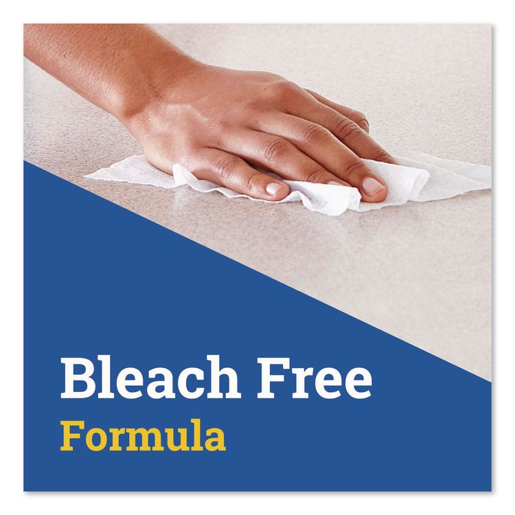 CloroxPro Disinfecting Wipes, 1-Ply, 7 x 7, Fresh Scent, White, 700/Bag Refill, 2 Bags/Carton
