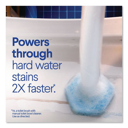 ToiletWand Toilet Cleaning Refills, Toilet Cleaning Scrubbing Pads, Blue/White, 10/Pack, 6 Packs/Carton