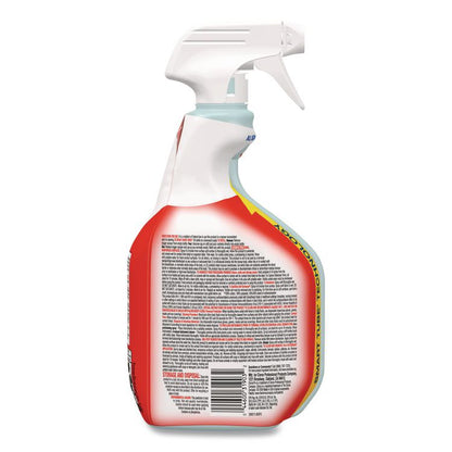 CloroxPro Disinfecting Bio Stain and Odor Remover, Fragranced, 32 oz Spray Bottle, 9/Carton