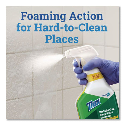 CloroxPro Disinfecting Soap Scum Remover Spray, Unscented, 32 oz Smart Tube Spray