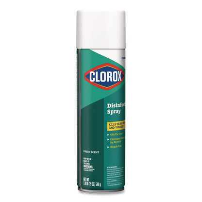 CloroxPro Disinfecting Spray, Fresh Scent, 19 oz Aerosol Spray, 12/Carton
