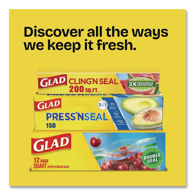 Zipper Food Storage Plastic Sandwich Bags, 6.63 x 5.88, Clear, 50 Bags/Box, 12 Boxes/Carton
