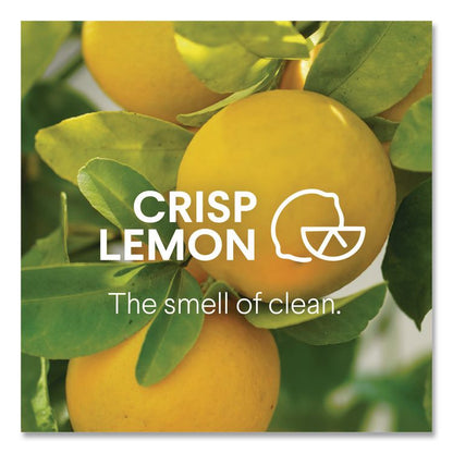 Disinfecting All Purpose Cleaner Spray, Crisp Lemon Scent, 32 oz Bottle, 9/Carton