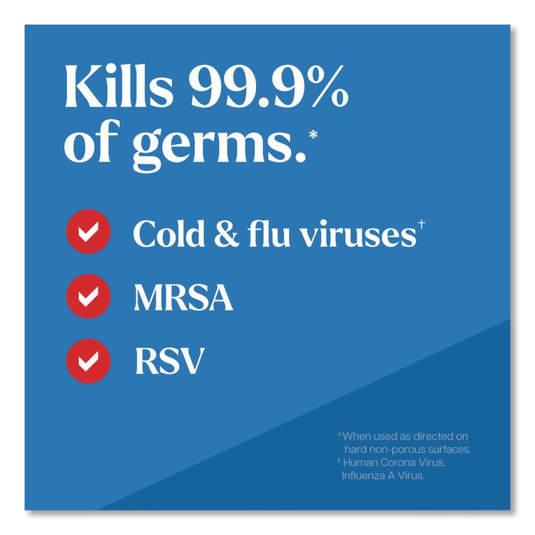 Clorox Pro EcoClean Disinfecting Cleaner, Unscented, 128 oz Refill Bottle, 4/Carton