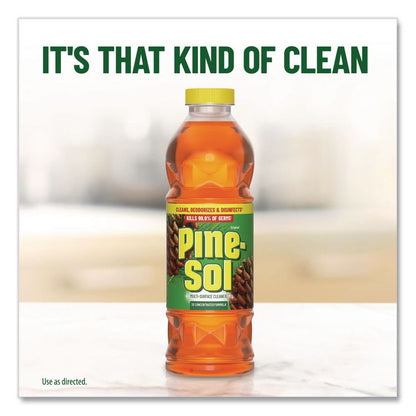 Multi-Surface Cleaner Disinfectant Concentrated, Pine Scent, 14 oz Bottle