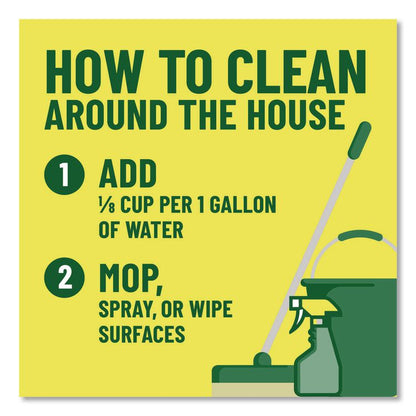 Multi-Surface Cleaner Disinfectant Concentrated, Pine Scent, 14 oz Bottle