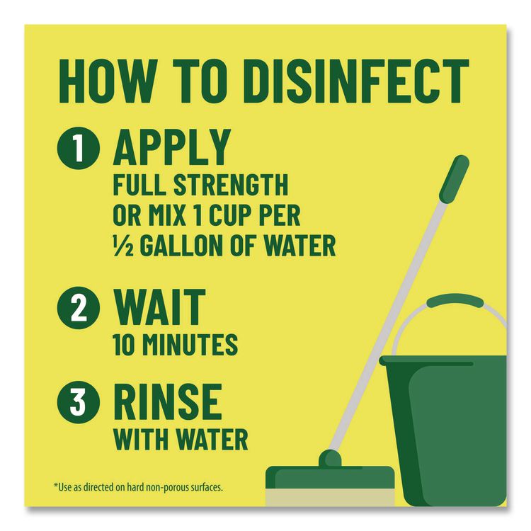 Multi-Surface Cleaner Disinfectant Concentrated, Pine Scent, 20 oz Bottle, 8/Carton