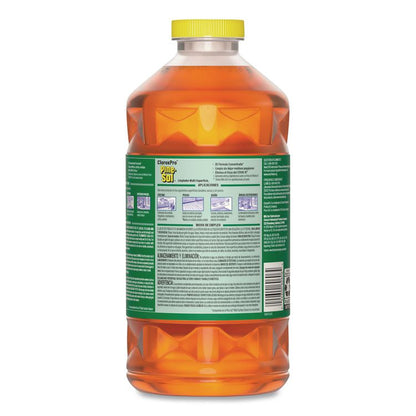 CloroxPro Multi-Surface Cleaner Disinfectant Concentrated, Original Pine Scent, 80 oz Bottle