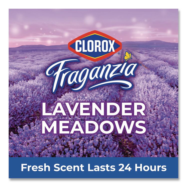 CloroxPro Fraganzia Multi-Purpose Cleaner, Lavender Meadows Scent, 175 oz Bottle, 3/Carton