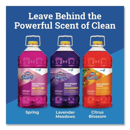 CloroxPro Fraganzia Multi-Purpose Cleaner, Lavender Meadows Scent, 175 oz Bottle, 3/Carton