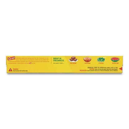 Cling'N Seal Plastic Food Wrap, 12" x 33.3 yd, 100 sq ft Roll, 16 Rolls/Carton