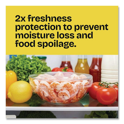 Cling'N Seal Plastic Food Wrap, 12" x 33.3 yd, 100 sq ft Roll, 16 Rolls/Carton