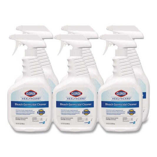 Bleach Germicidal Cleaner, Unscented, 32 oz Spray Bottle (Each)