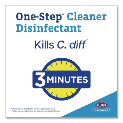 Dispatch Hospital Cleaner Disinfectant Towels w/Bleach, 1-Ply, 6.75 x 8, Unscented, White, 150/Canister, 8 Canisters/Carton