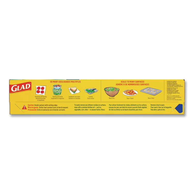 Press'n Seal Food Plastic Wrap, 70 sq ft, 12/Carton